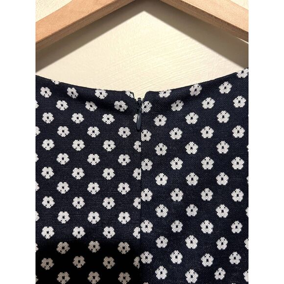 NWT Hutch Jenessa Polka Dot Mini Dress Mod Floral Navy Women's Size 6 - Picture 12 of 13